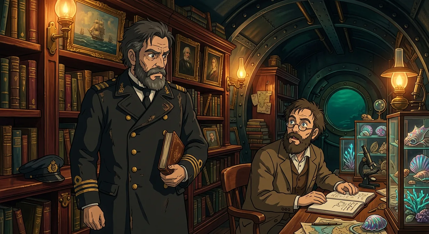 The Captain Reveals Himself illustration