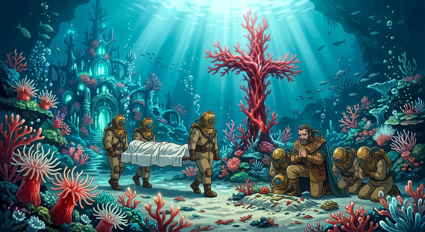 Death and Tears Beneath the Waves illustration