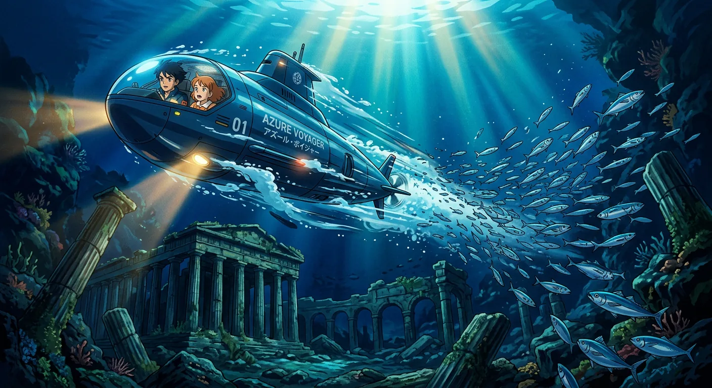 A Swift Passage Through Haunted Waters illustration