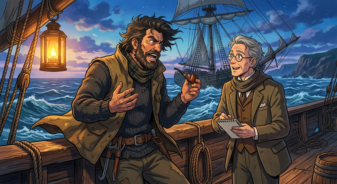 The Skeptical Harpooner's Introduction illustration