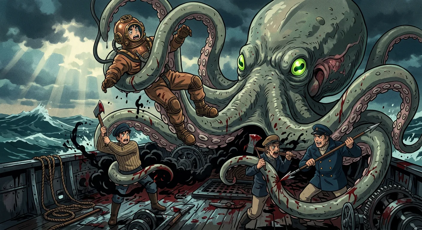 Monsters of Legend and Sea illustration