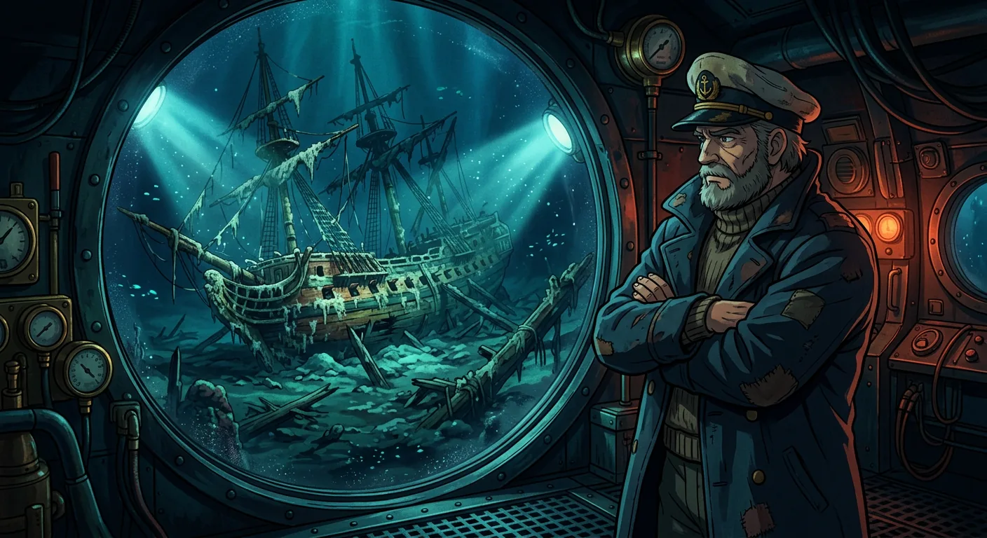 The Atlantic Cable's Silent Depths illustration