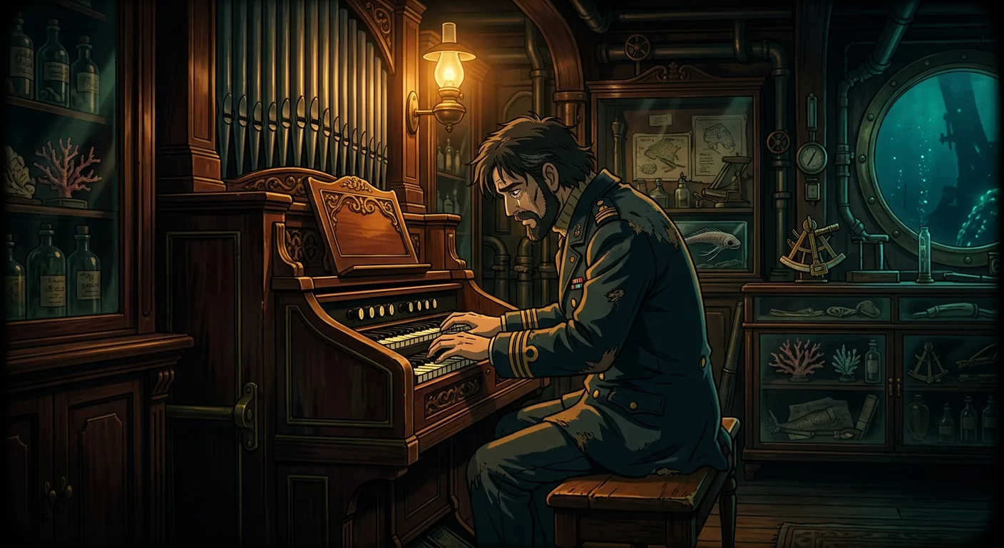 Flight Into the Unknown North illustration