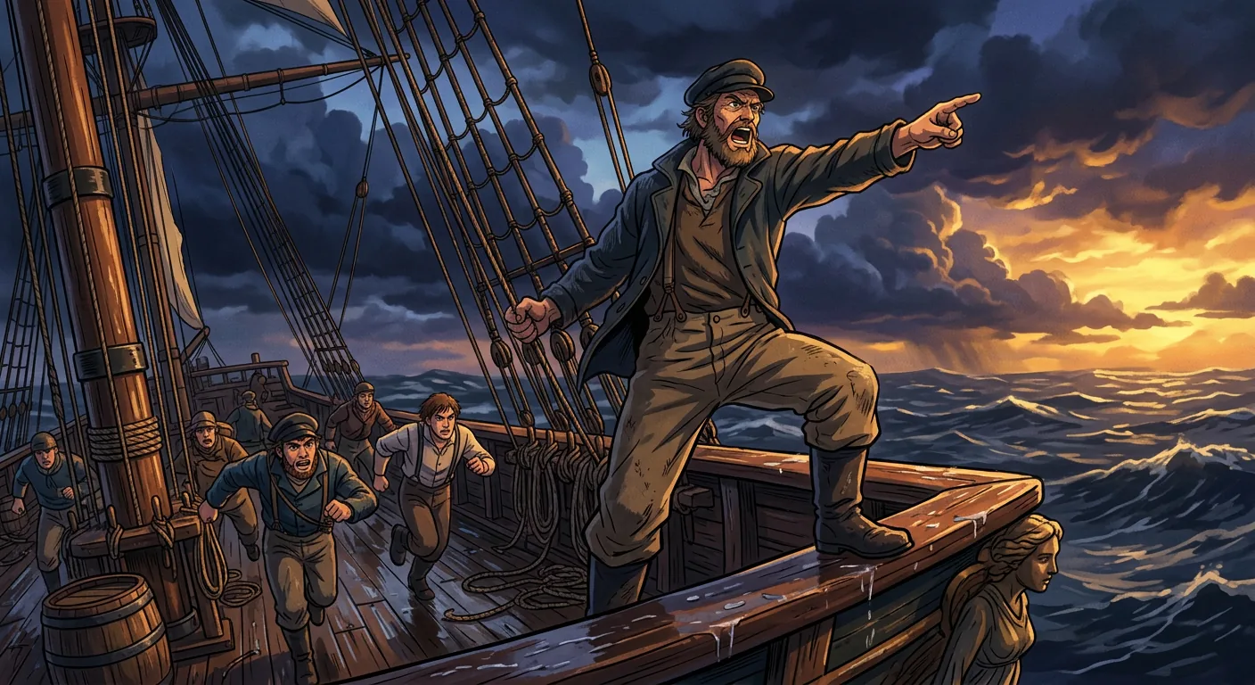 Ned Land's Skill and Fruitless Searching illustration