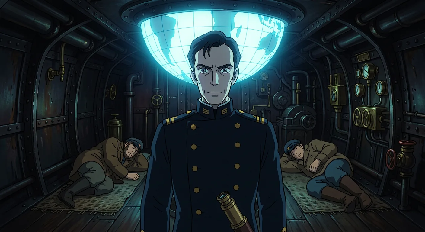 Captives in the Electric Darkness illustration