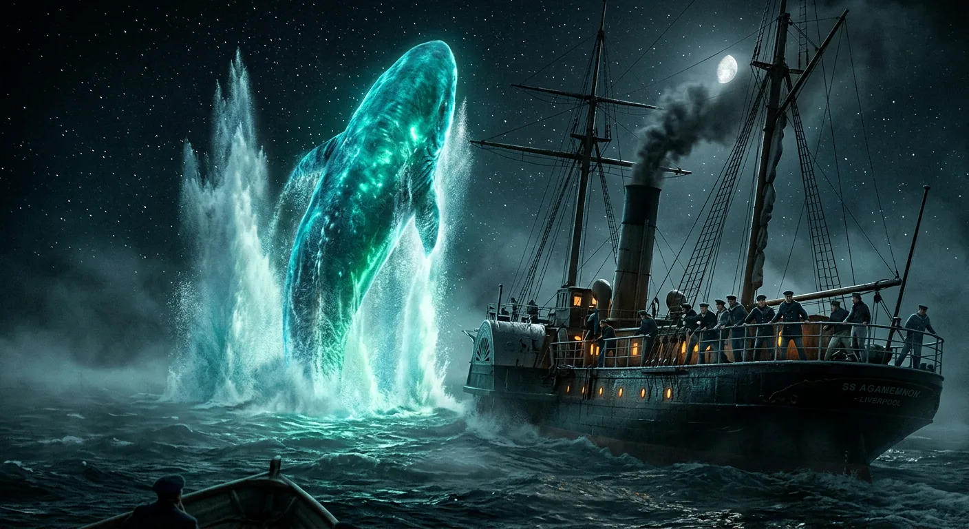 The Ocean's Mysterious Leviathan Awakens illustration