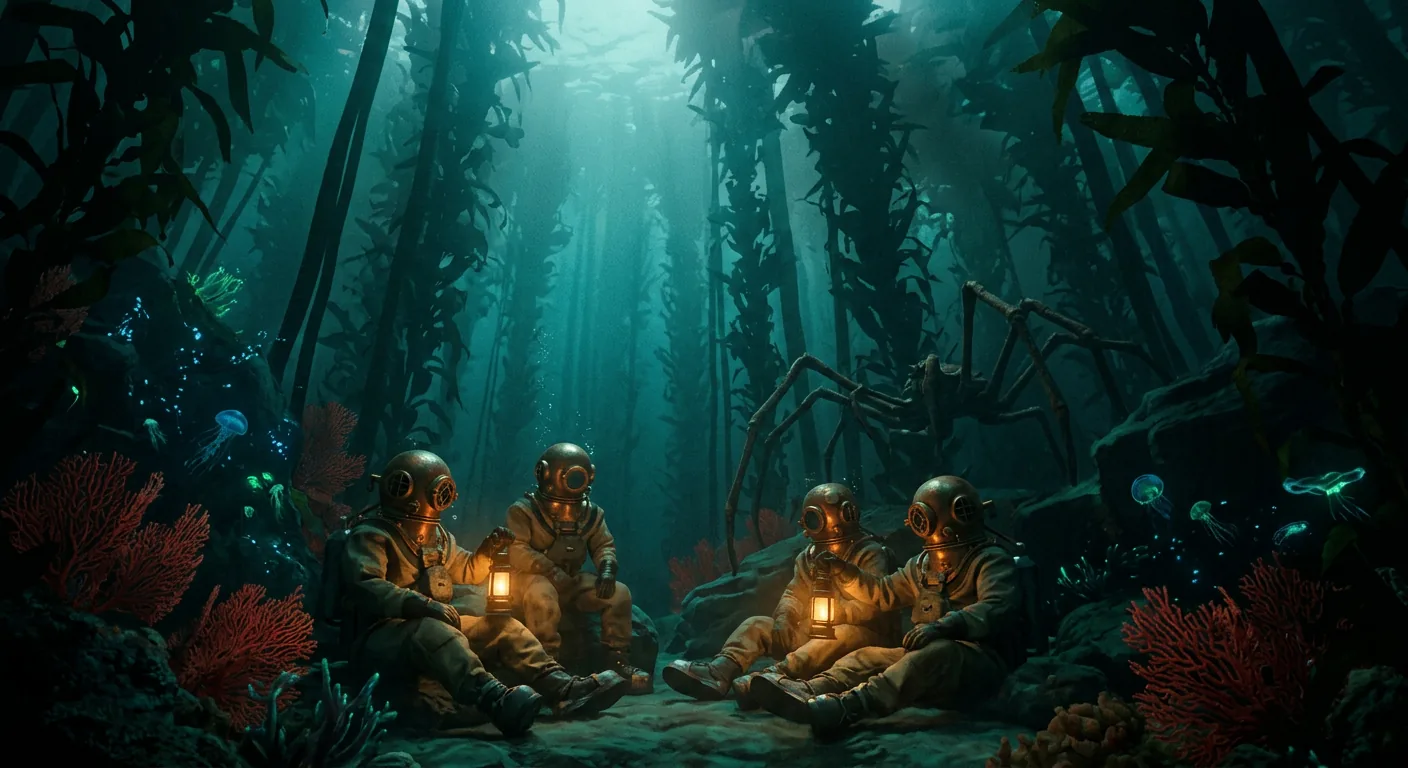 Wonders of the Underwater Wilderness illustration