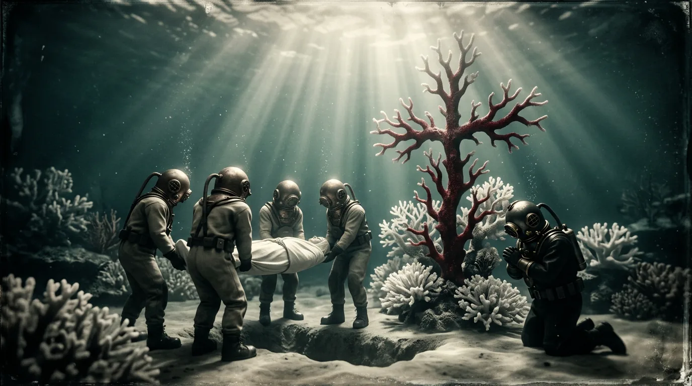 Death and Tears Beneath the Waves illustration