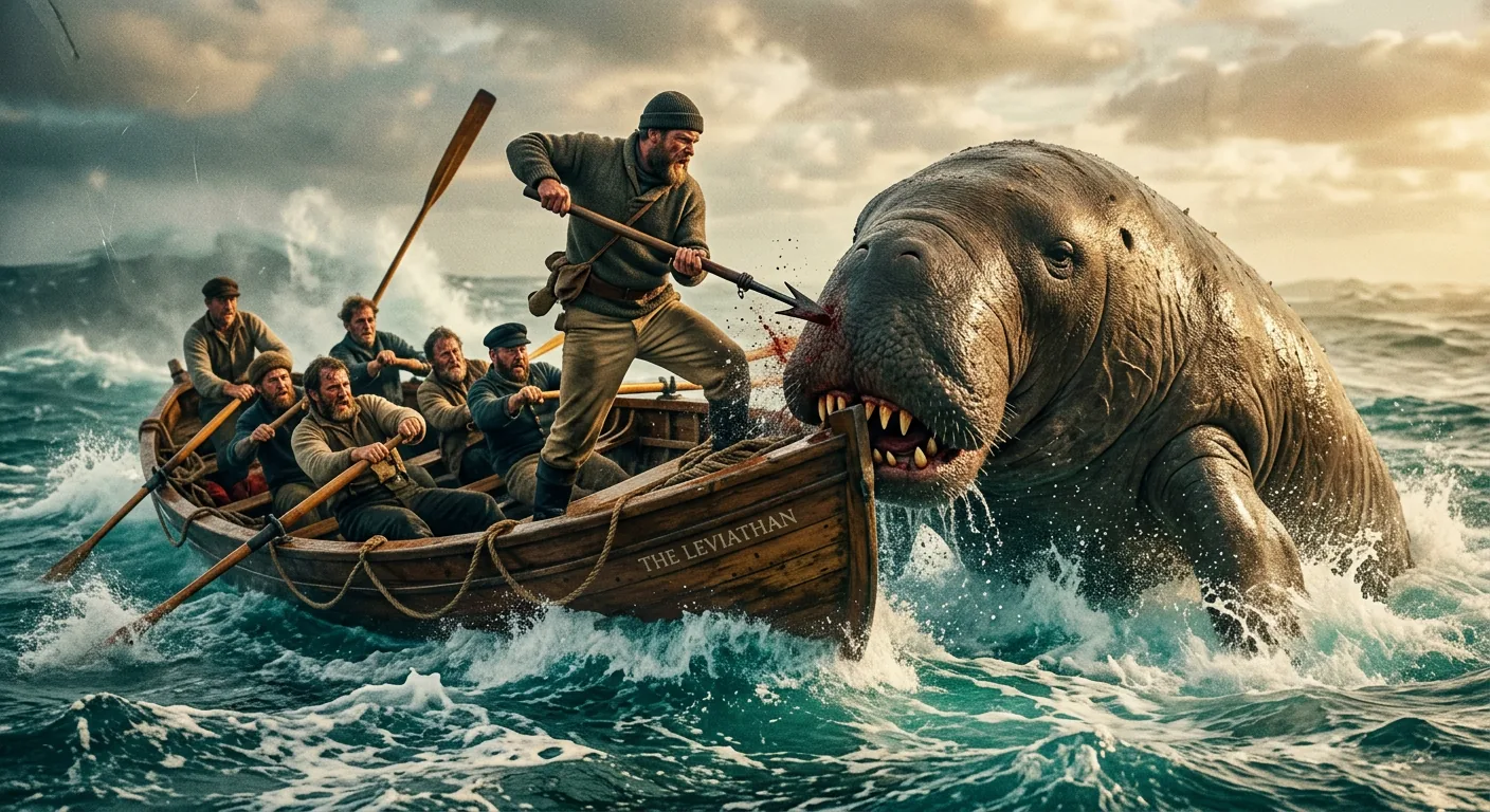 The Dugong Hunt in the Red Sea illustration