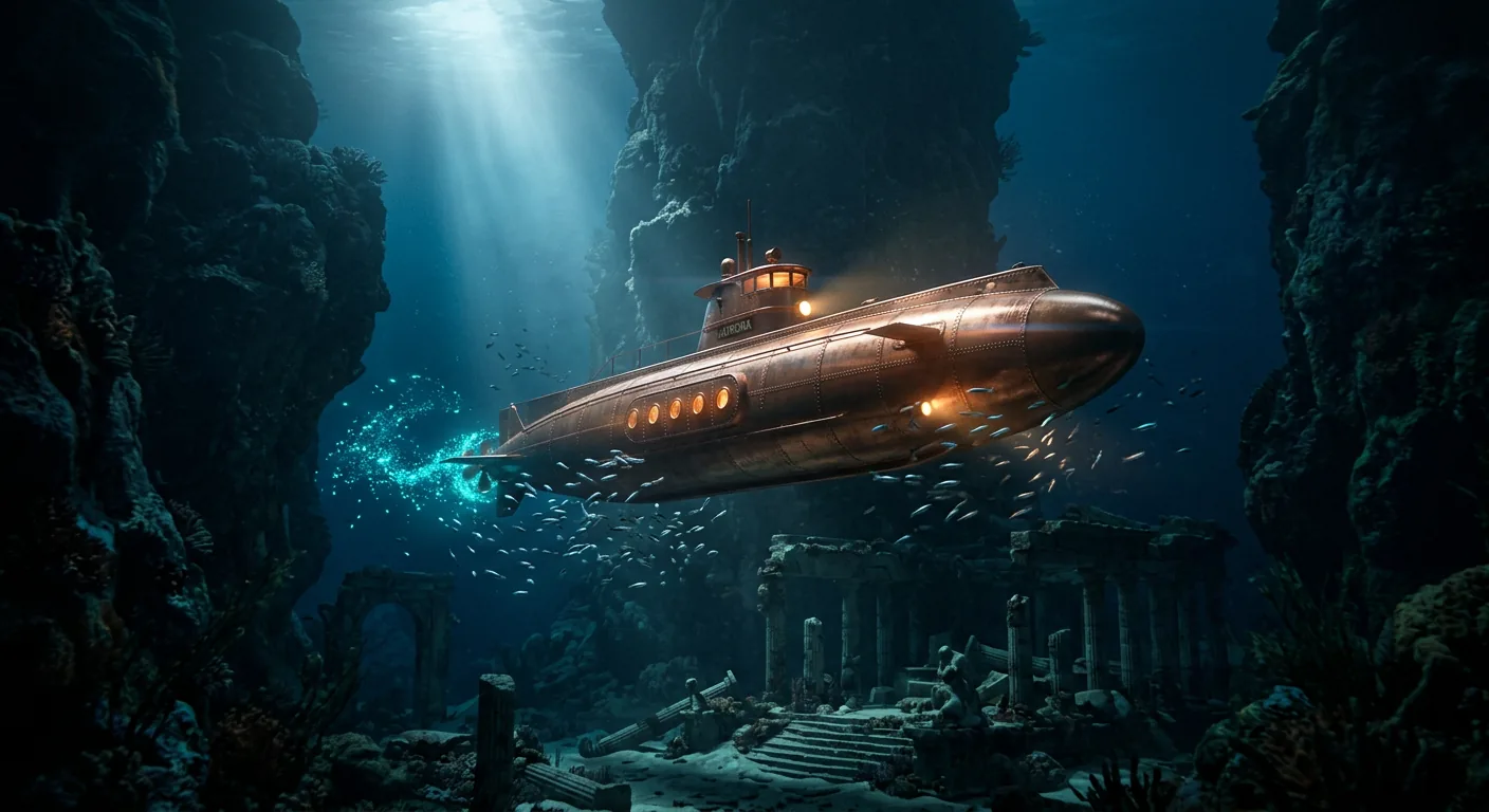 A Swift Passage Through Haunted Waters illustration