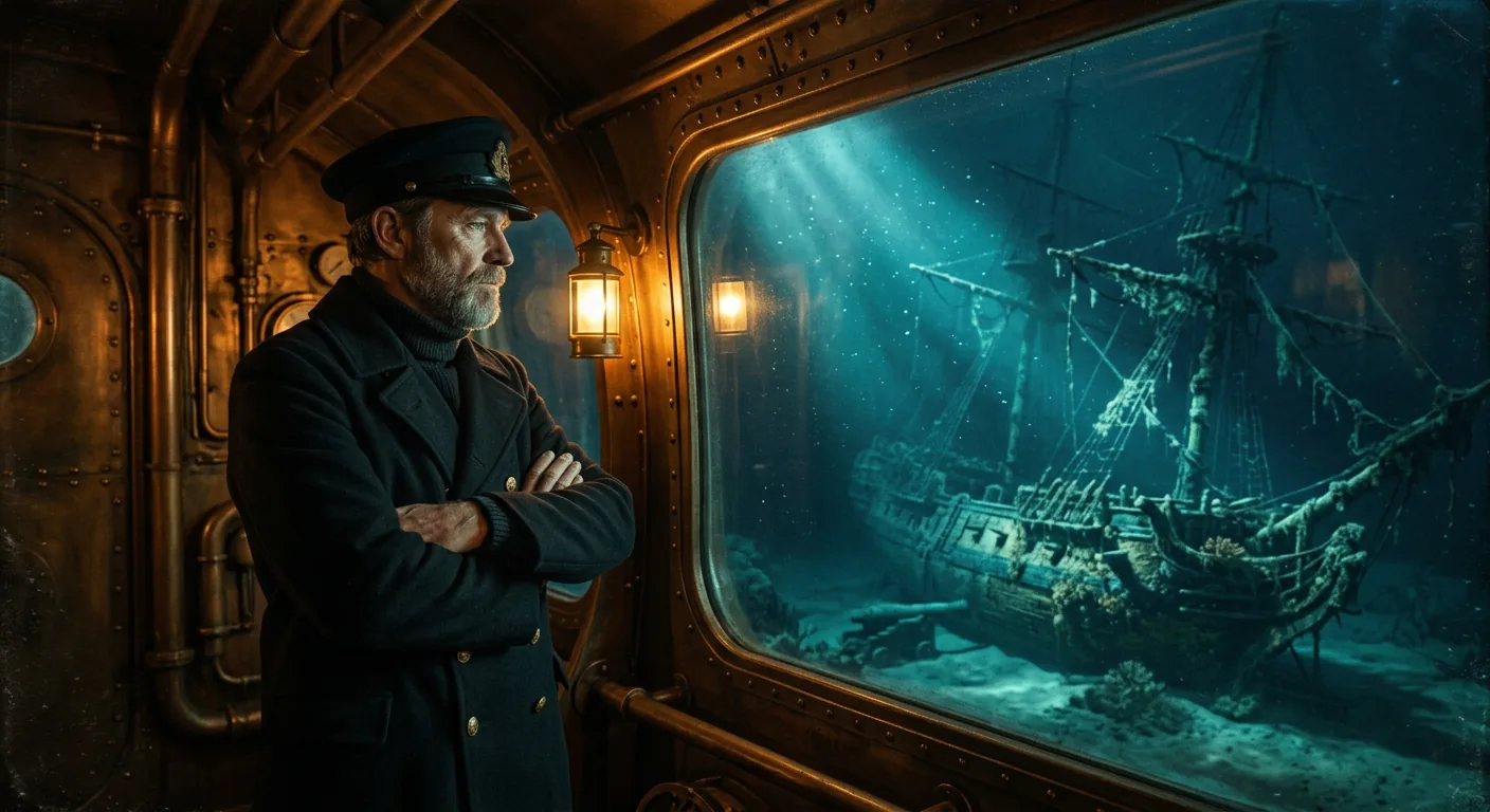 The Atlantic Cable's Silent Depths illustration