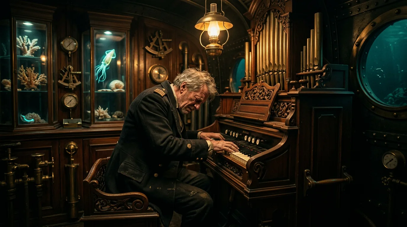 Flight Into the Unknown North illustration