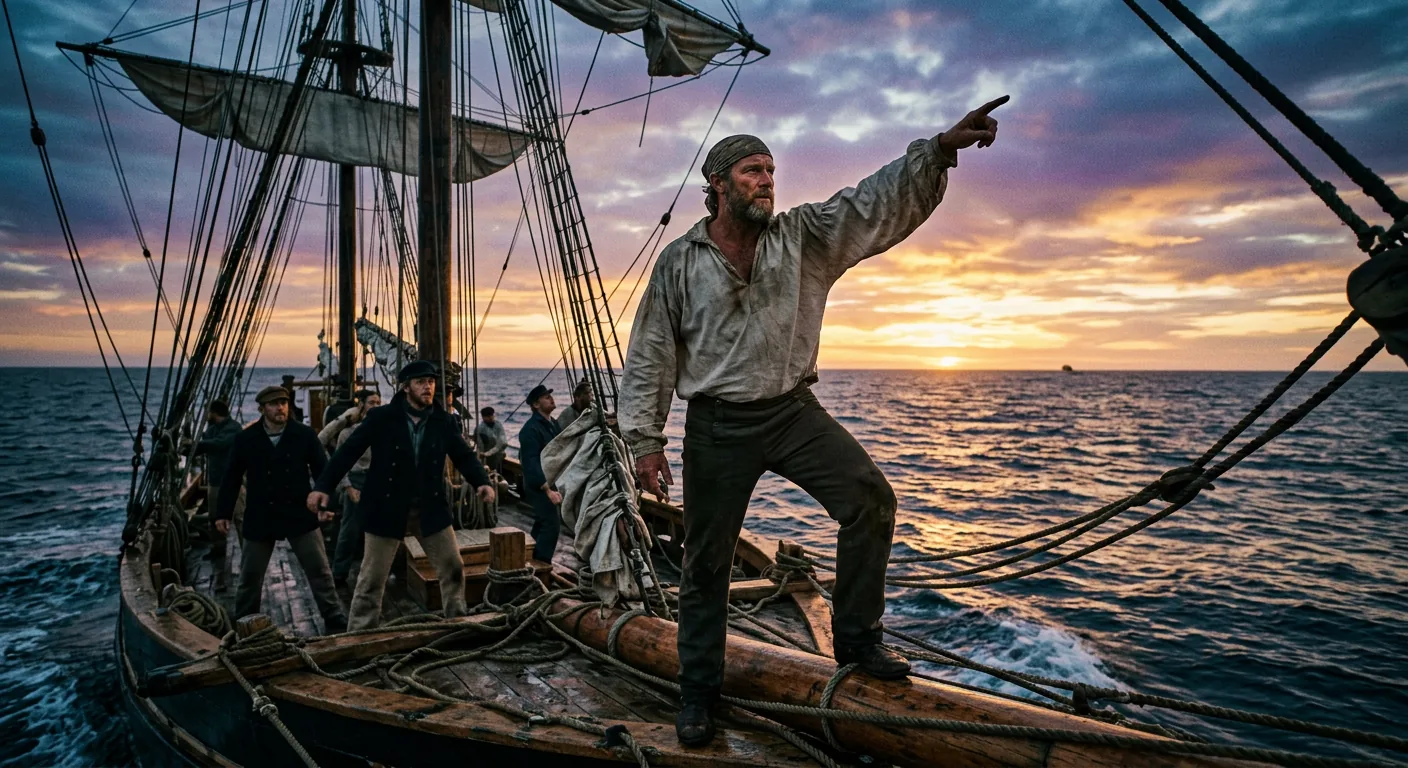 Ned Land's Skill and Fruitless Searching illustration