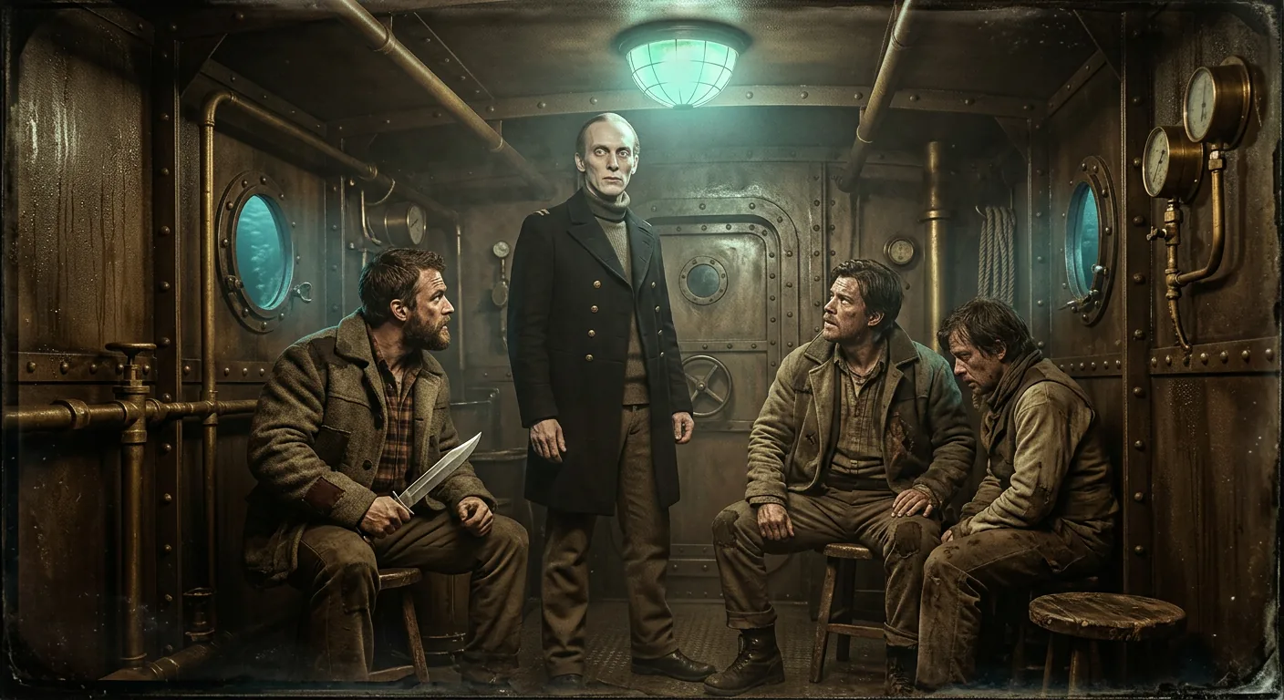 Captives in the Electric Darkness illustration