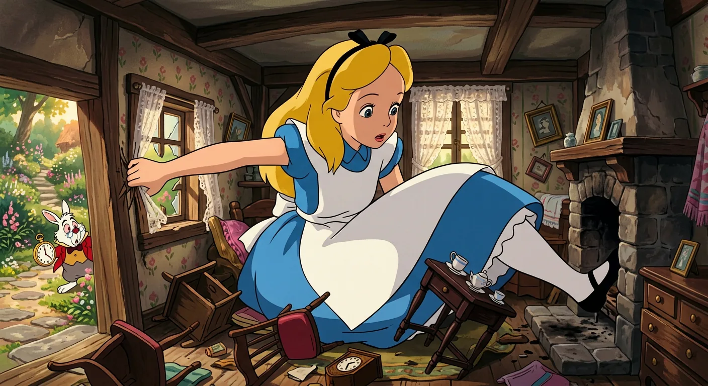 Too Large for the Rabbit's House illustration