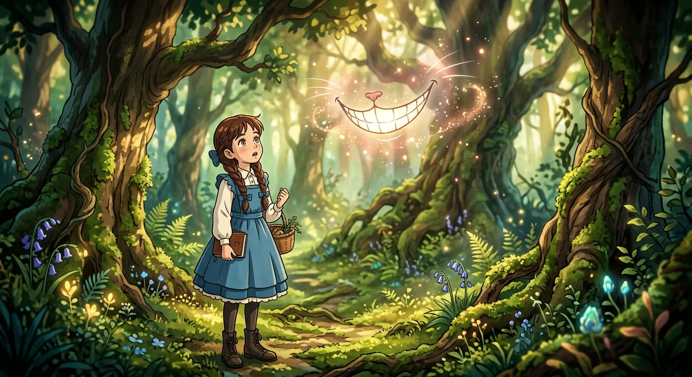 Chaos, Cheshire Grins, and Flying Crockery illustration