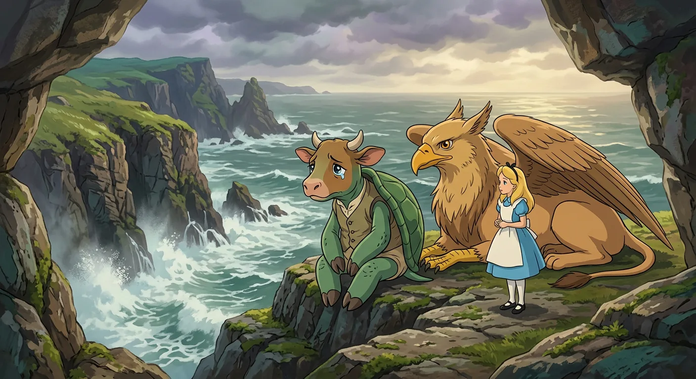 Morals, Mustard, and the Mock Turtle illustration