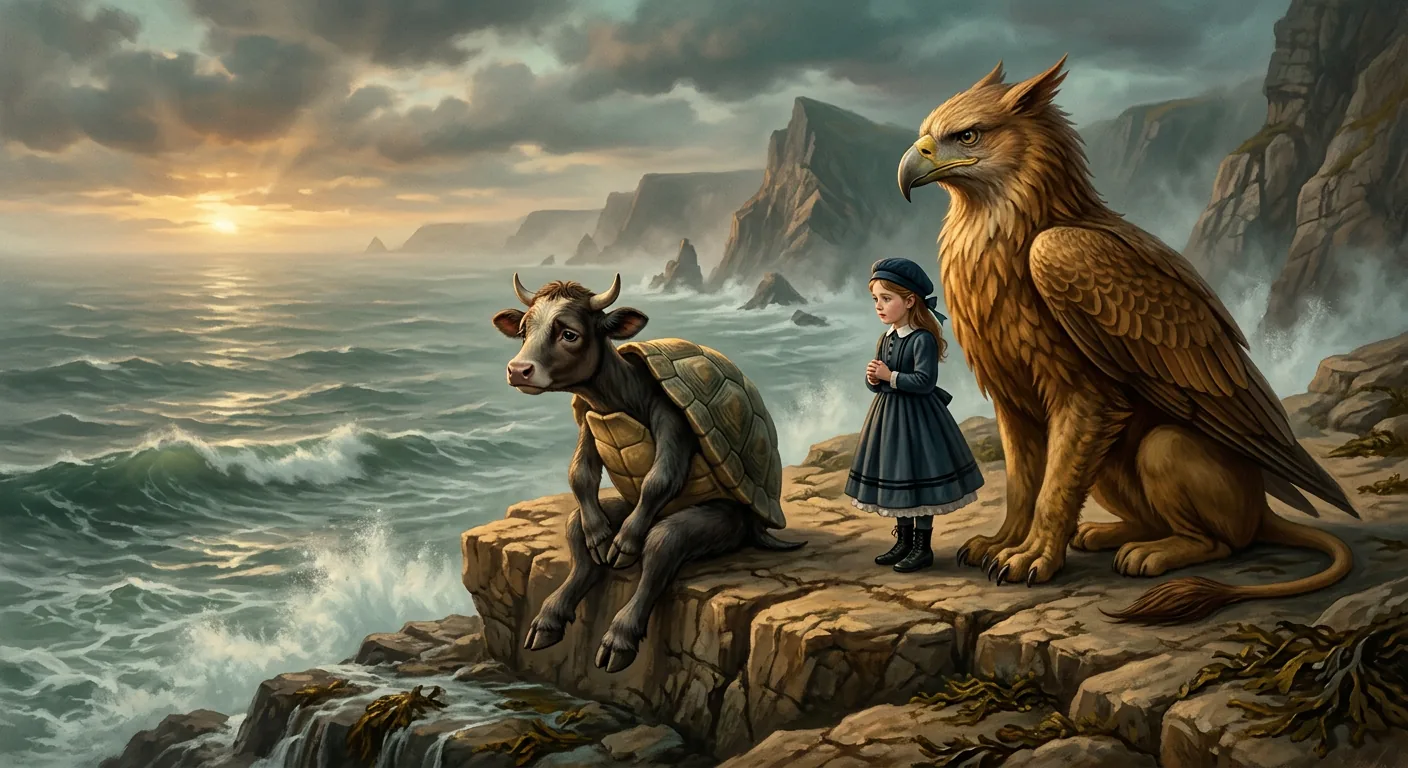 Morals, Mustard, and the Mock Turtle illustration