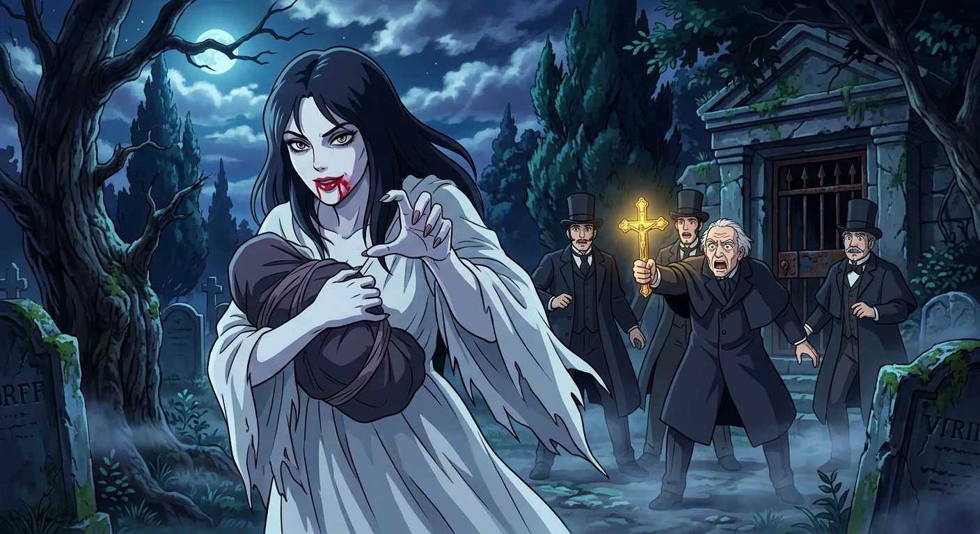 The Empty Coffin's Vigil illustration