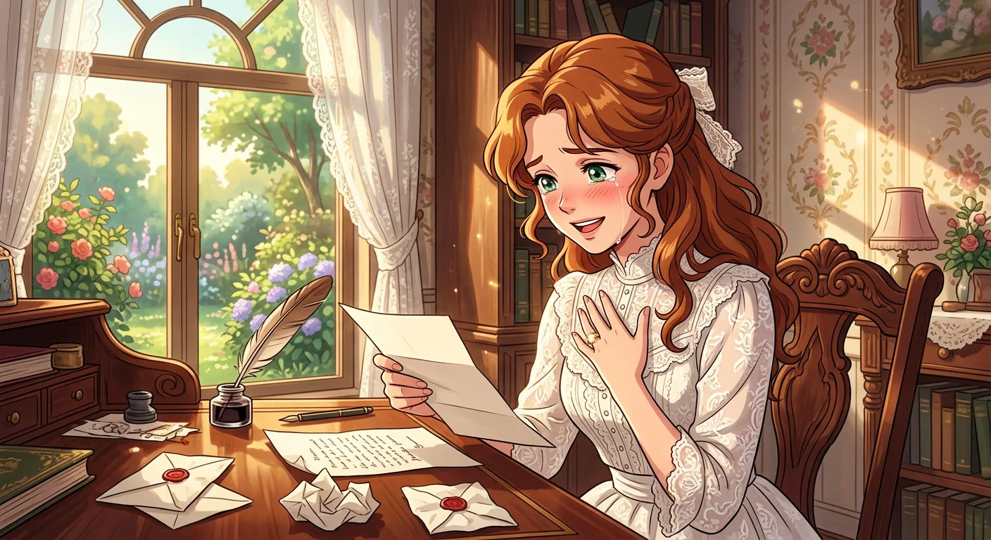 Letters of Love and Longing illustration