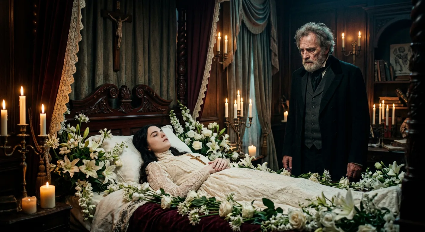 Death's Beauty and Dark Preparations illustration