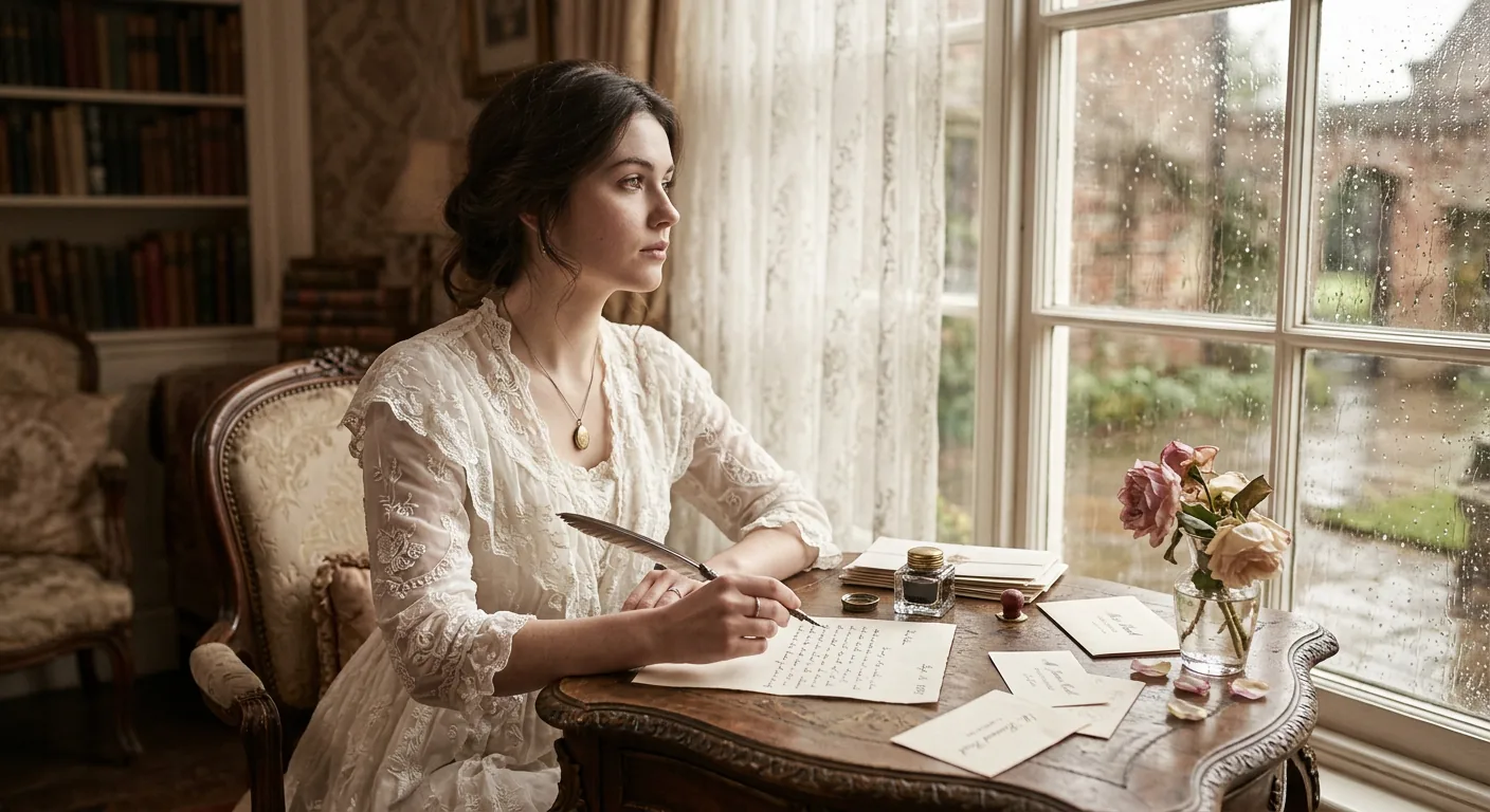 Letters of Love and Longing illustration