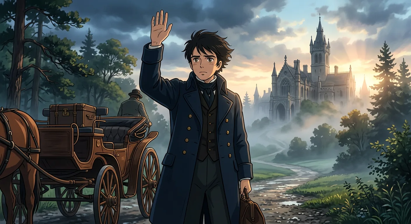 A Mother's Sacrifice and Farewell illustration