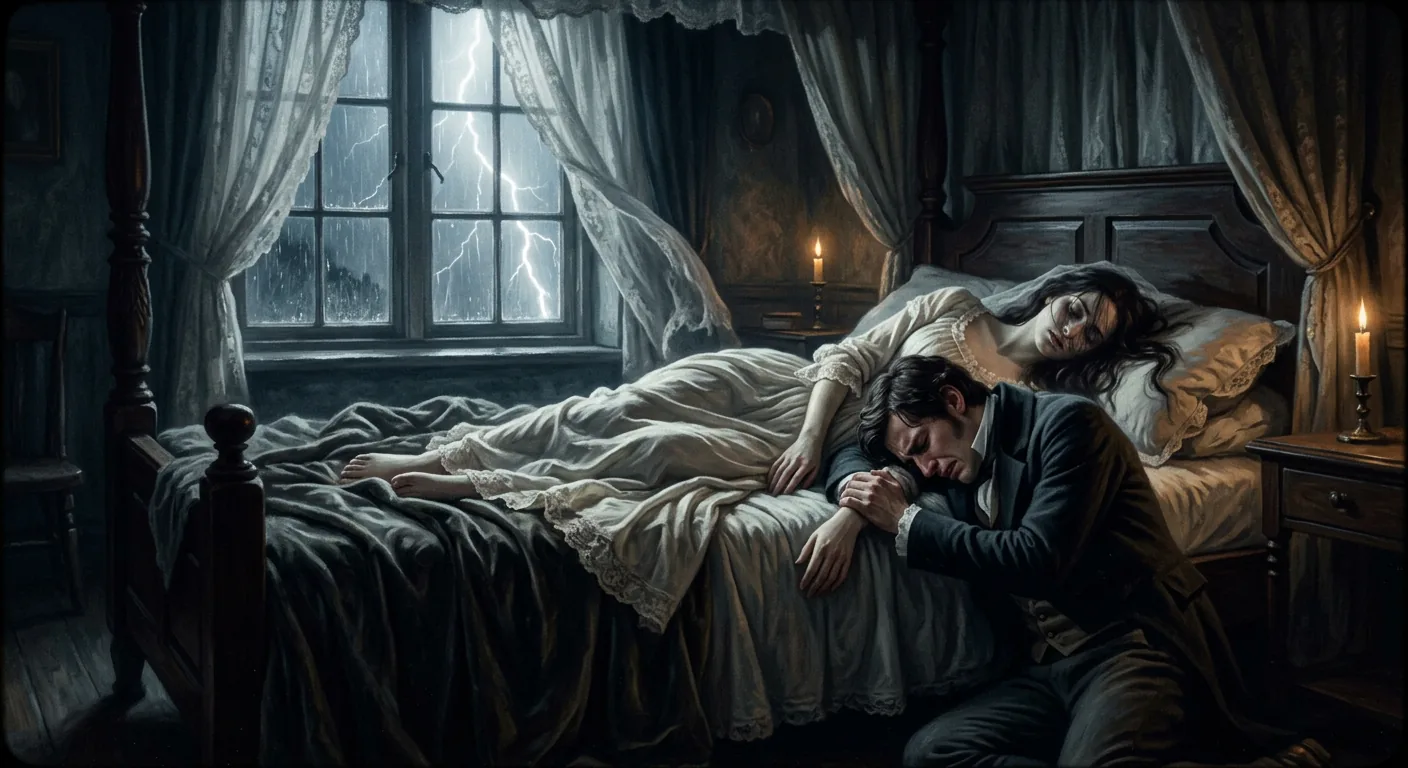 The Creature's Deadly Wedding Night Vengeance illustration