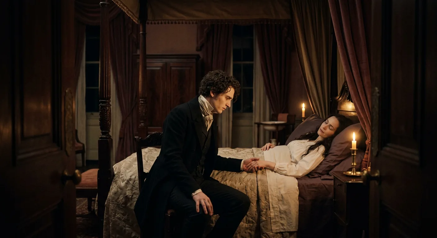 A Mother's Sacrifice and Farewell illustration