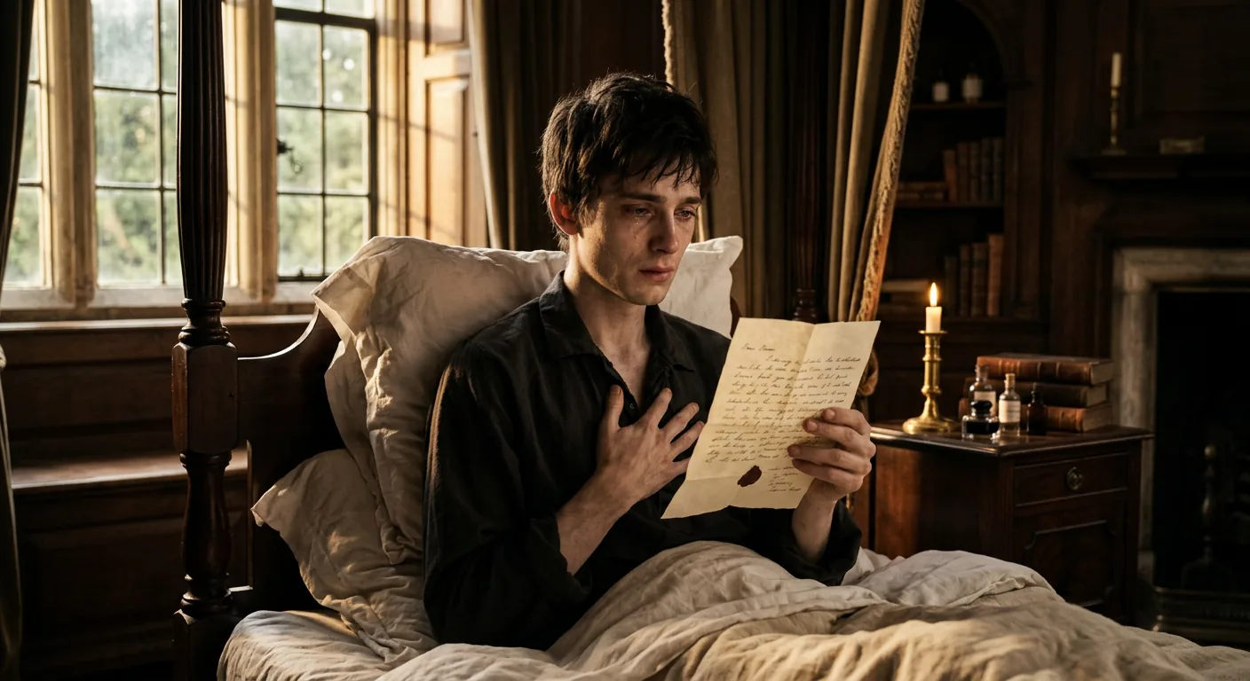 A Letter from Home and Justine's Story illustration