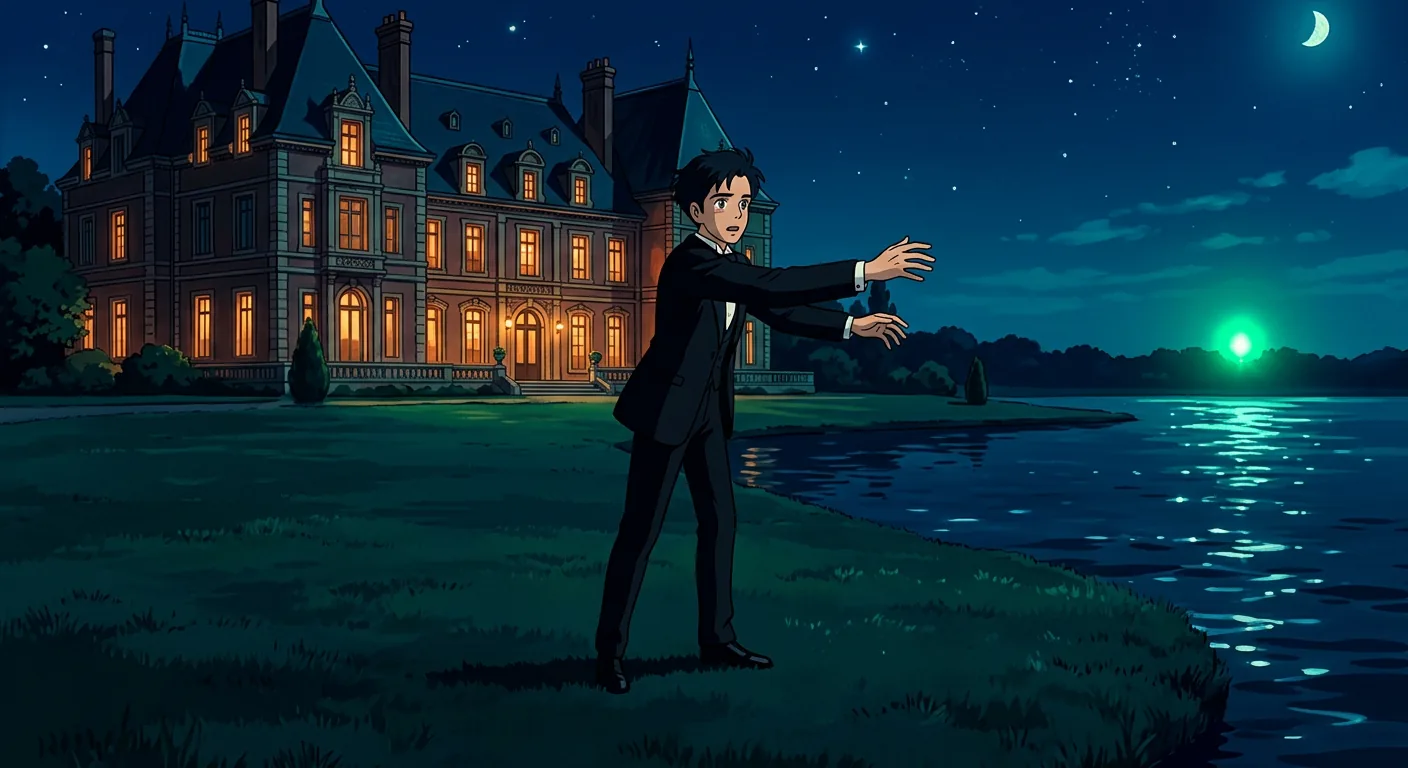 A Stranger Arrives in West Egg illustration