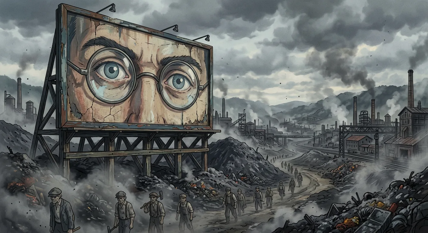 The Valley of Ashes and Its Secrets illustration