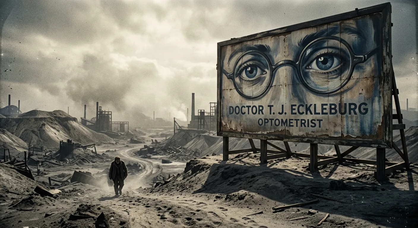 The Valley of Ashes and Its Secrets illustration