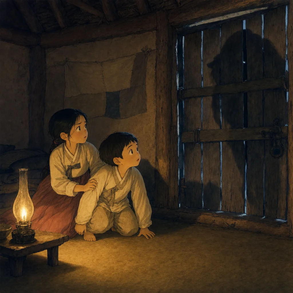The Voice at the Door illustration