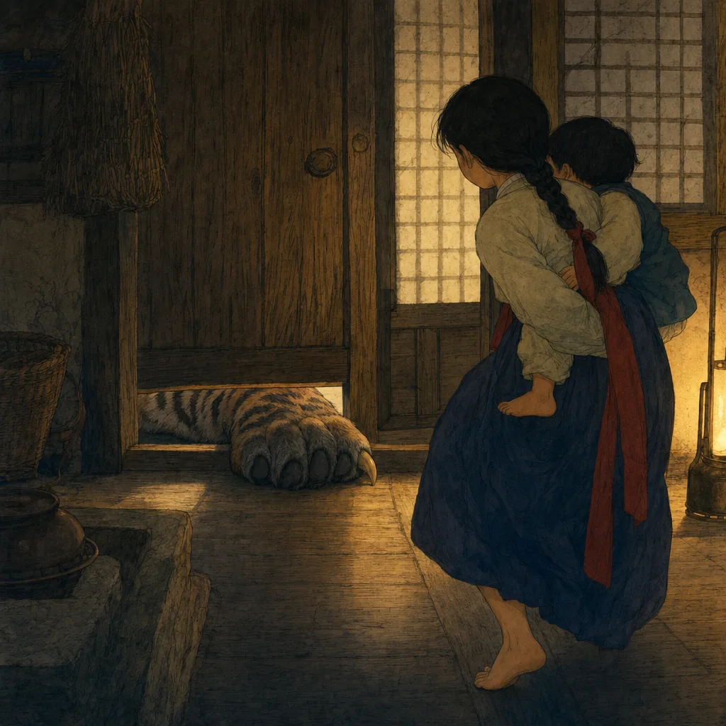 The Paw Under the Door illustration