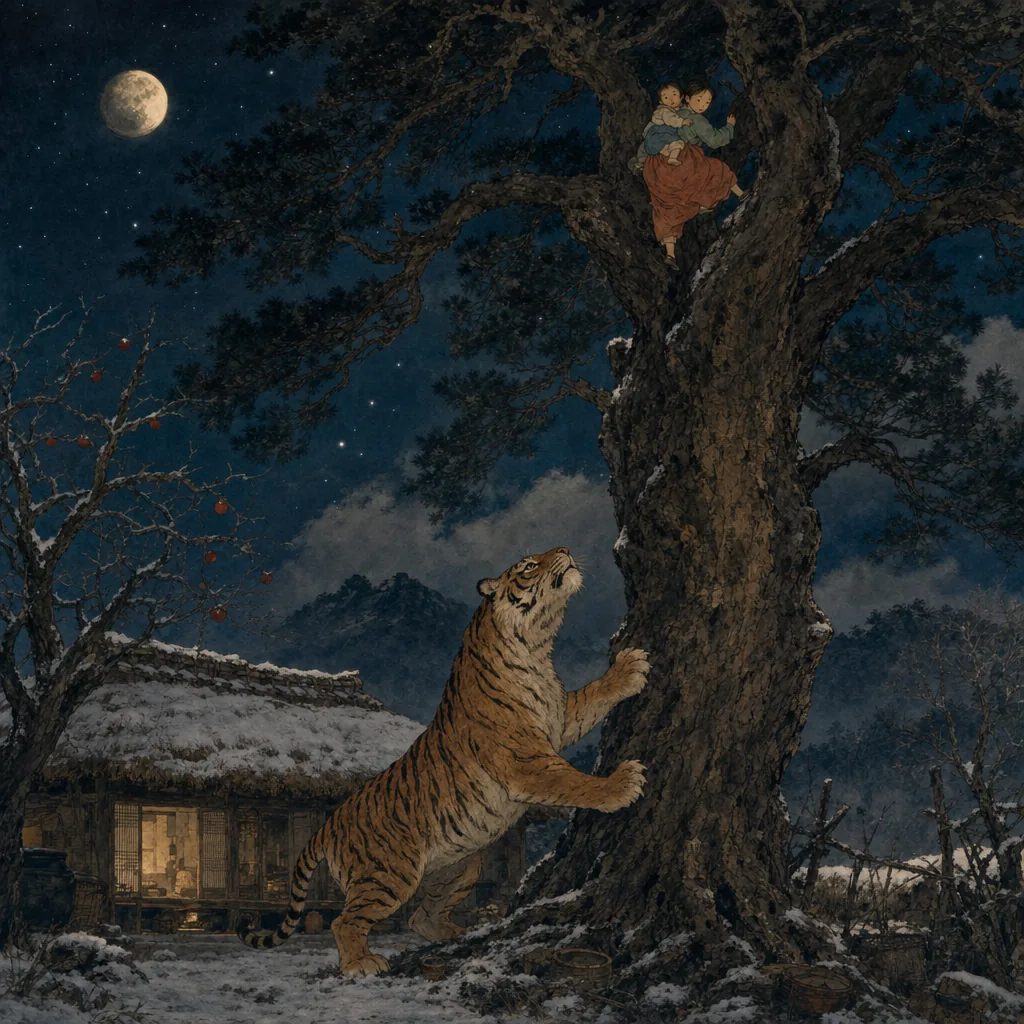 The Tree Behind the House illustration