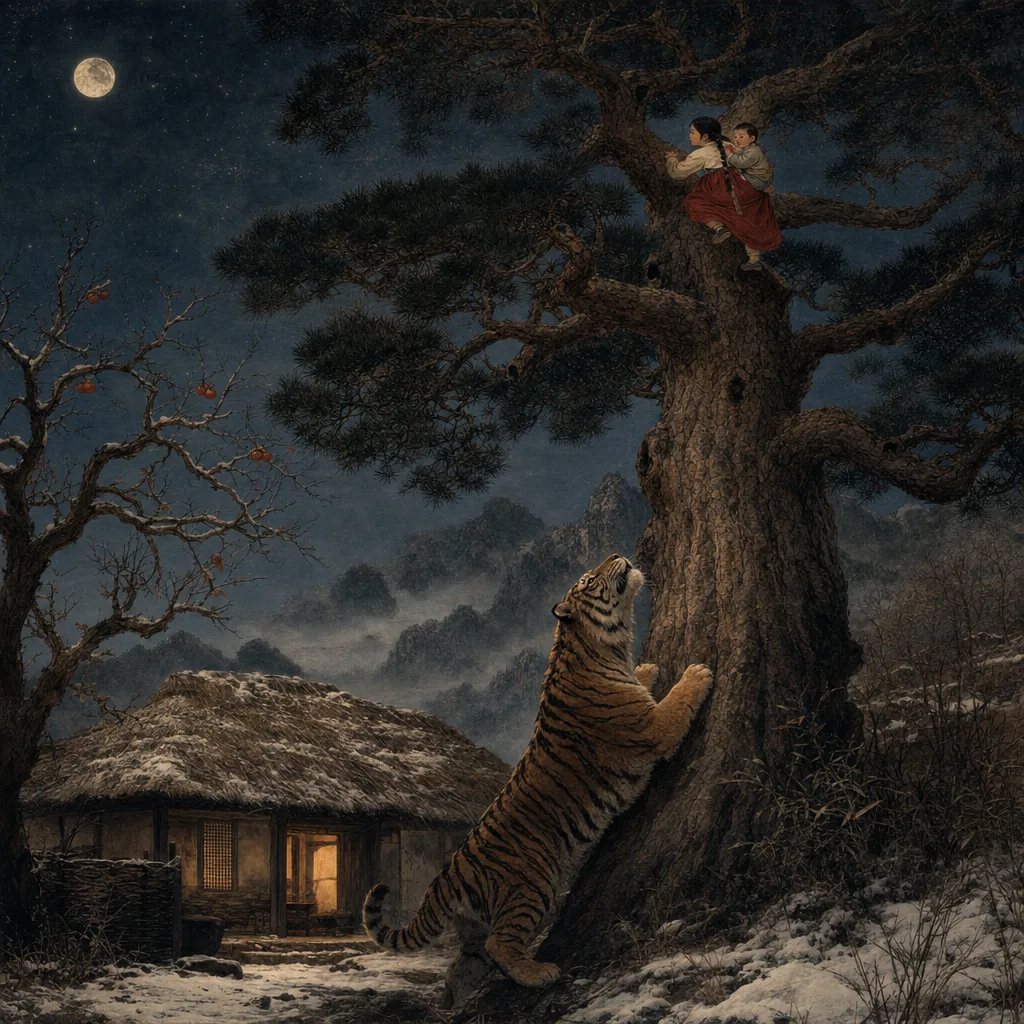 The Tree Behind the House illustration