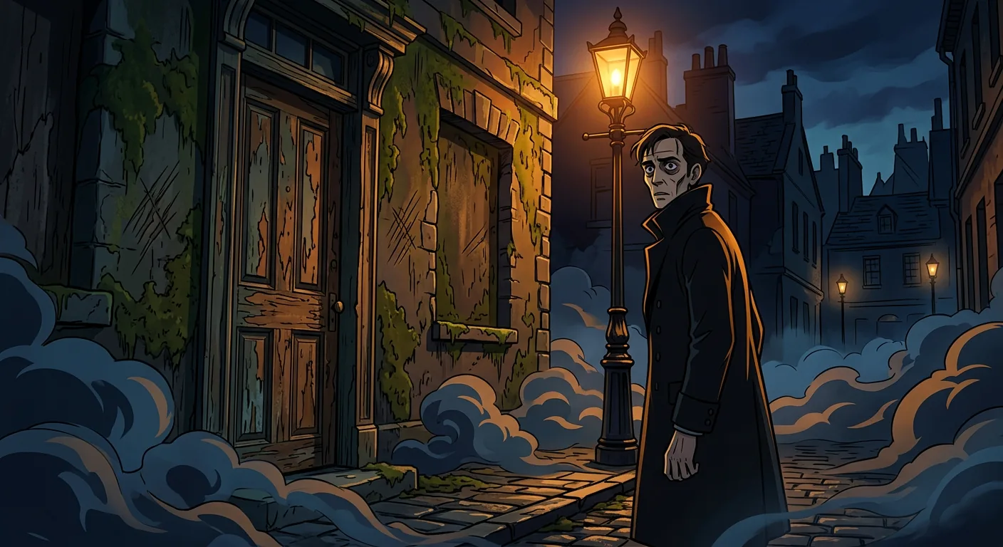 A Door's Dark Secret Revealed illustration