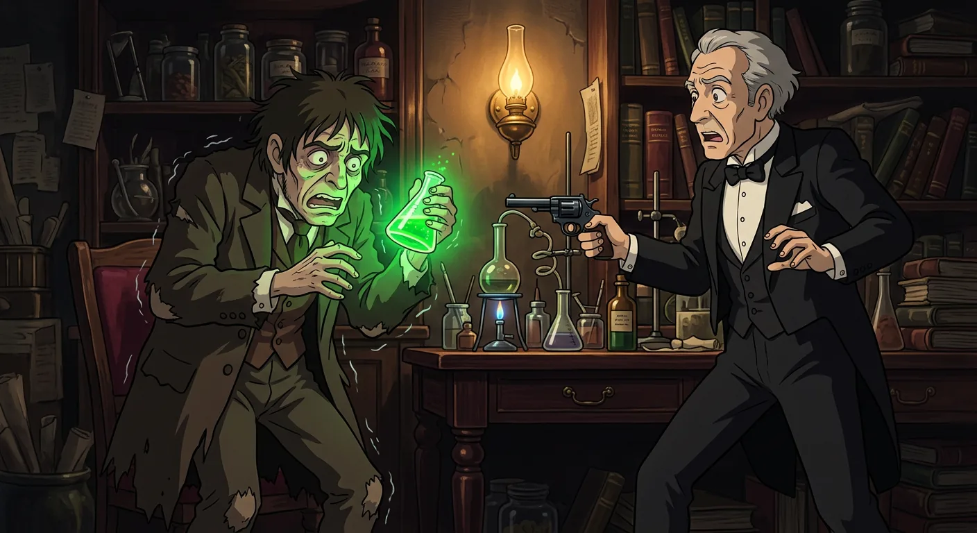 Lanyon's Midnight Encounter With Horror illustration