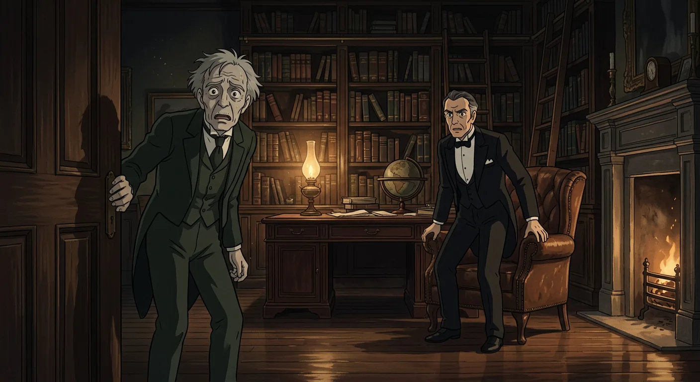 The Dreadful Night at Jekyll's Door illustration