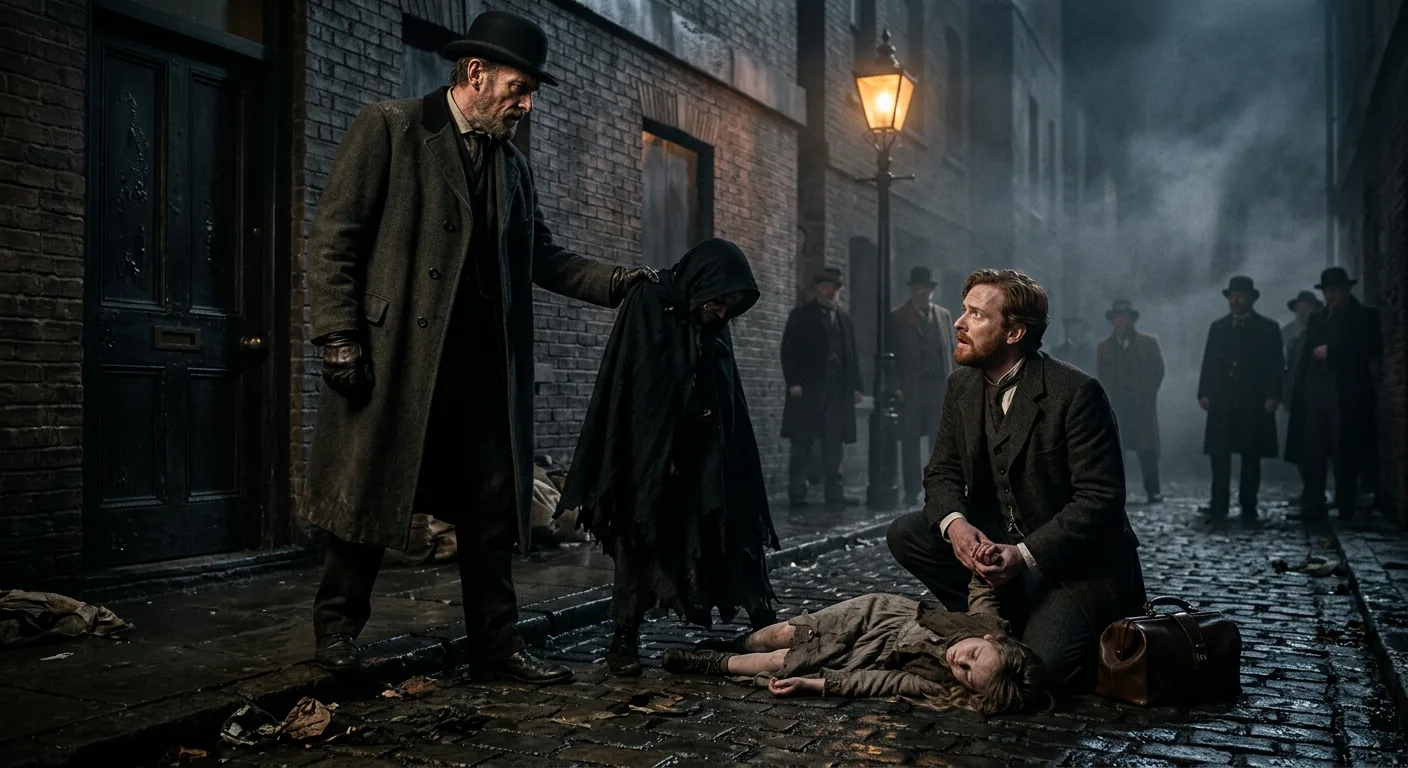 A Door's Dark Secret Revealed illustration