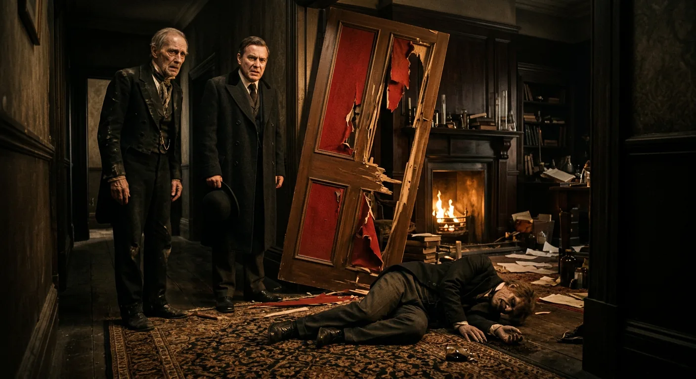 The Dreadful Night at Jekyll's Door illustration