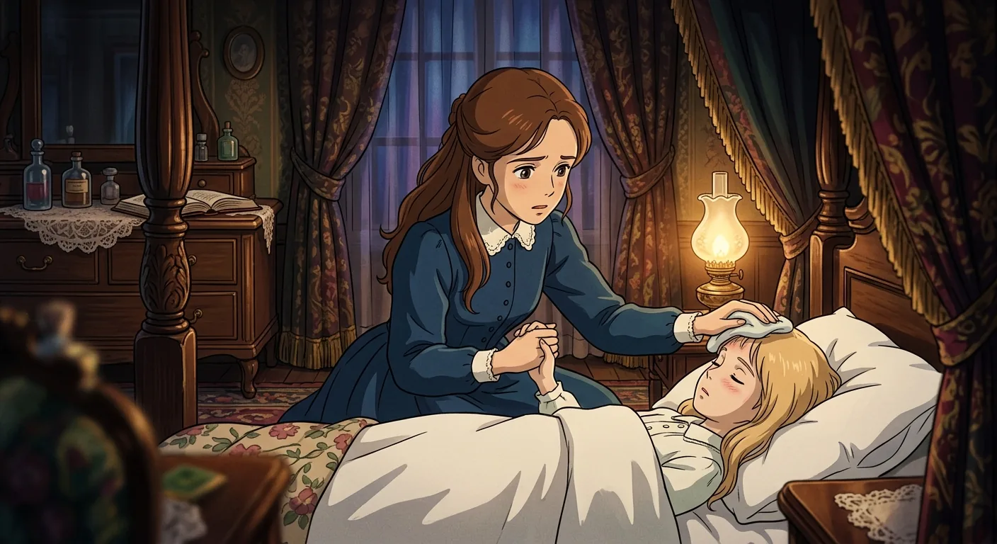 Beth's Fever and a Family's Vigil illustration