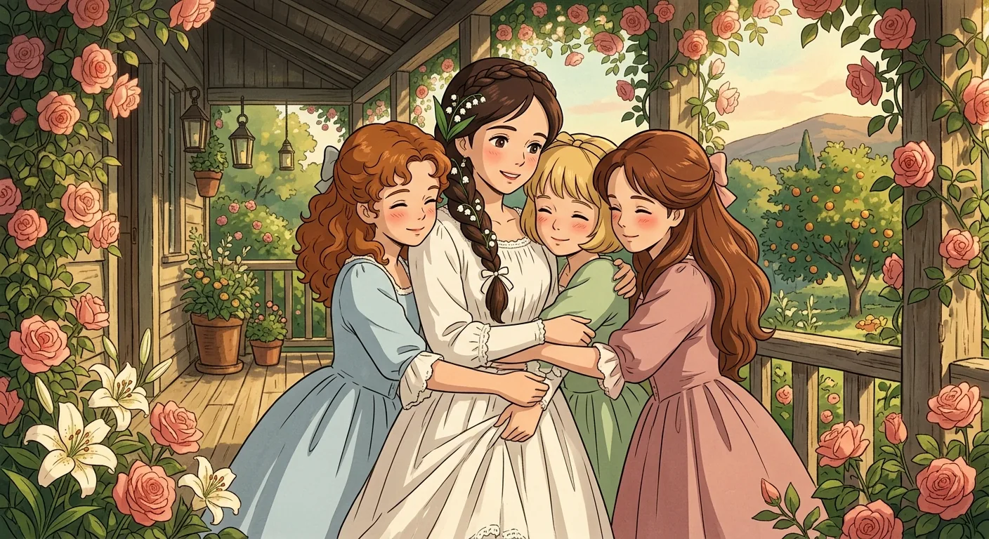 Roses, Love, and New Beginnings illustration