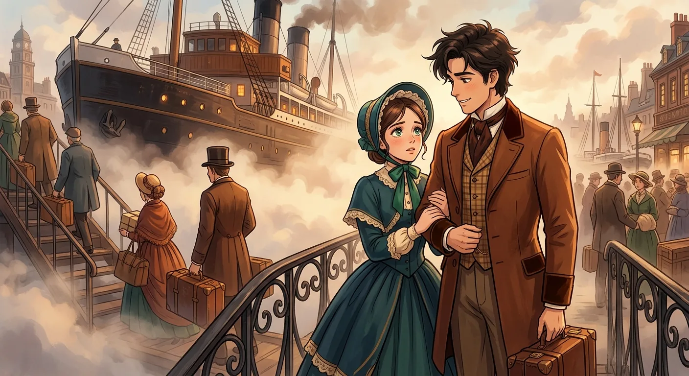 Amy's Fall and Rise at the Fair illustration