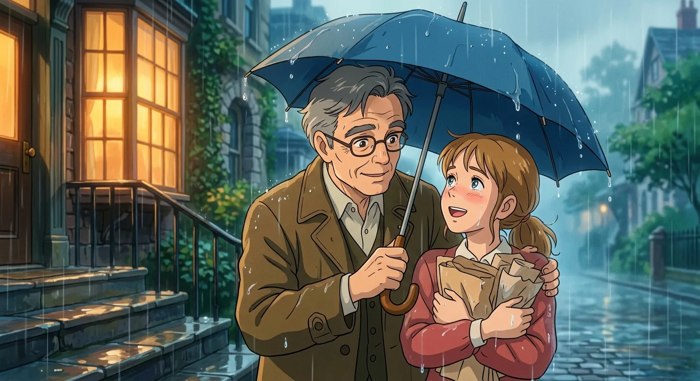 Under the Umbrella at Last illustration