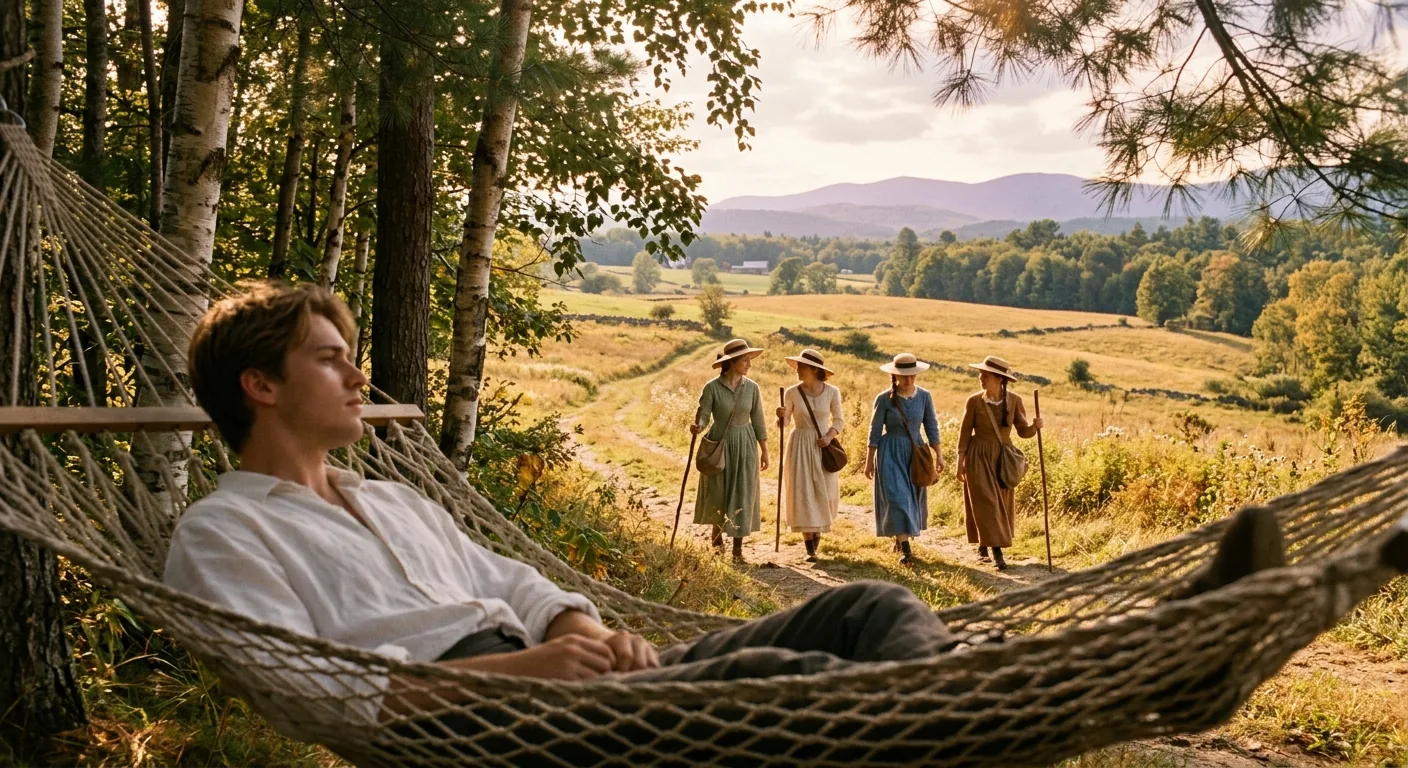 Dreams and Schemes in the Pines illustration