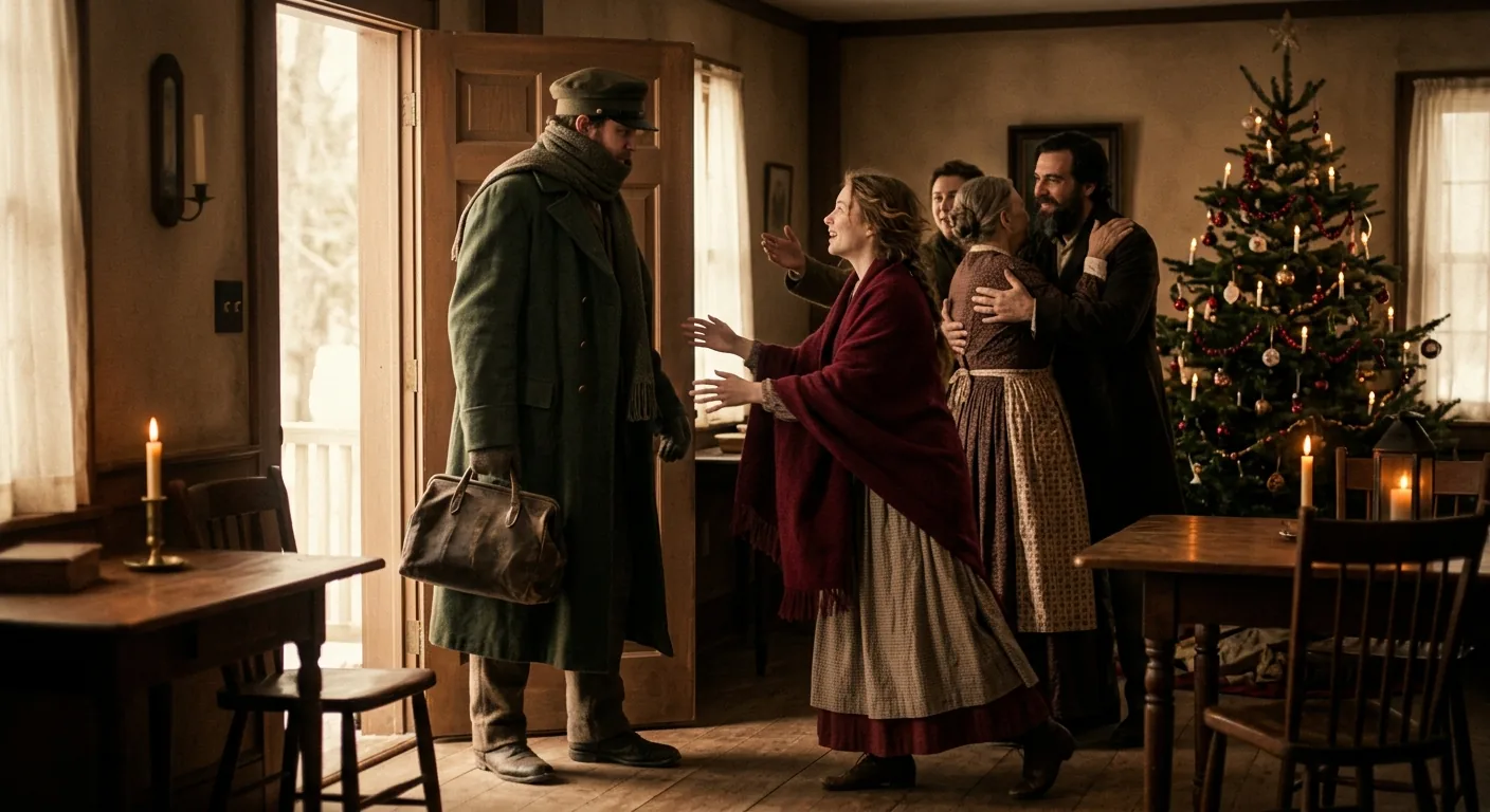 Recovery, Reunion, and Christmas Joy illustration