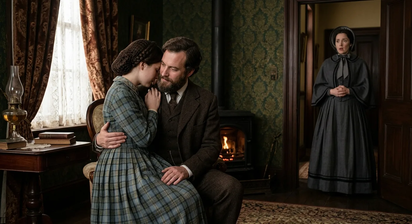 Meg's Romantic Resolve Tested illustration