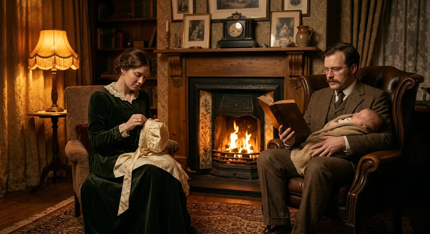 Domestic Trials of Young Motherhood illustration